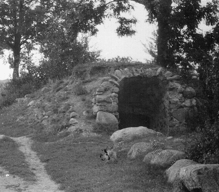Kamienny sklep. Sakolščyna, 1960-ja leta (Fatahrafija Marjana Pieciukieviča)