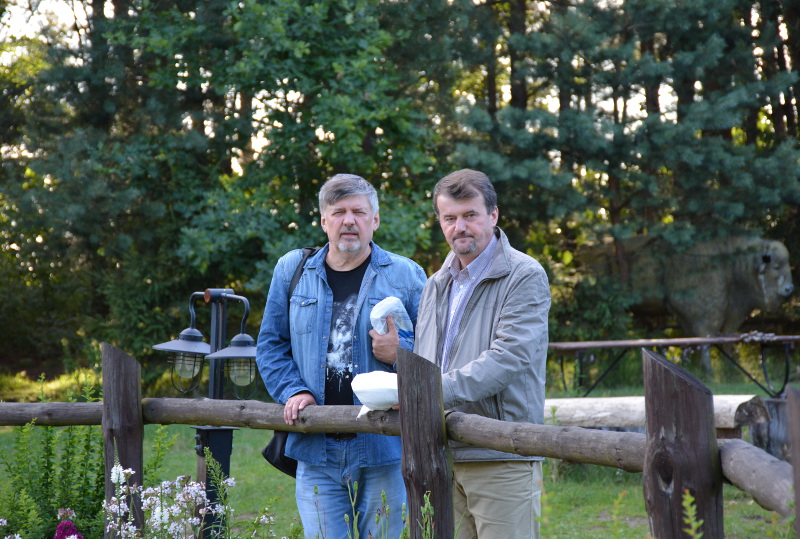 Twórcy Svoja.org: Jan i Aleksander Maksymiukowie. Białystok 2017