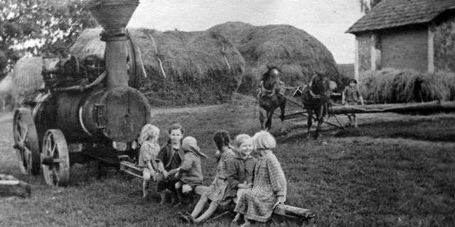 Kałchoz na Haradzienščynie. Adzin z pieršych u Zachodniaj Biełarusi Фота: Беларускі архіў вуснай гісторыі (Мінск)