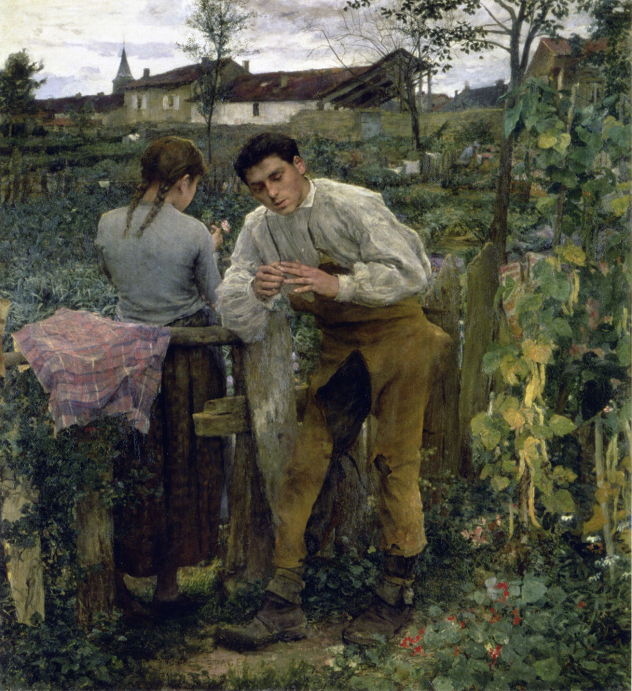 Jules Bastien-Lepage „Vjoskova lubov” (1882)