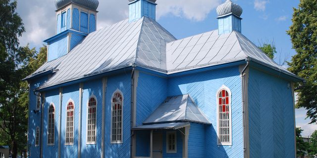 Пакроўская царква ў Дубічах-Царкоўных Фота з Вікіпедыі