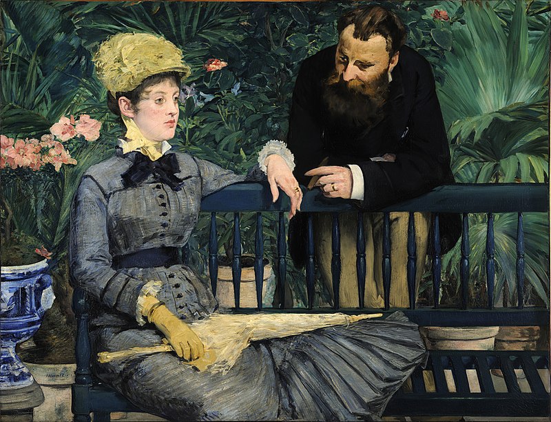 Edouard Manet „U konservatoryji” (1879)