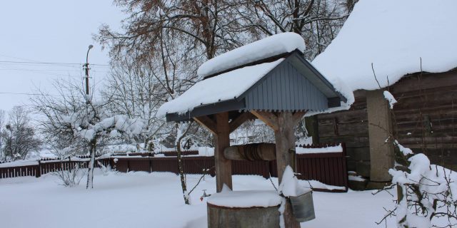 Прыйшла сапраўдная зіма. У ночы з 16 на 17 студзеня тэрмометры ў некаторых месцах нашага рэгіёну паказвалі нават мінус 30 градусаў. Пад канец месяца выпаў снег, часам аж на метр вышыні. Праз гэта аднак многія мясцовасці нават трое сутак былі без электрычнасці. Фота Юркі Хмялеўскага