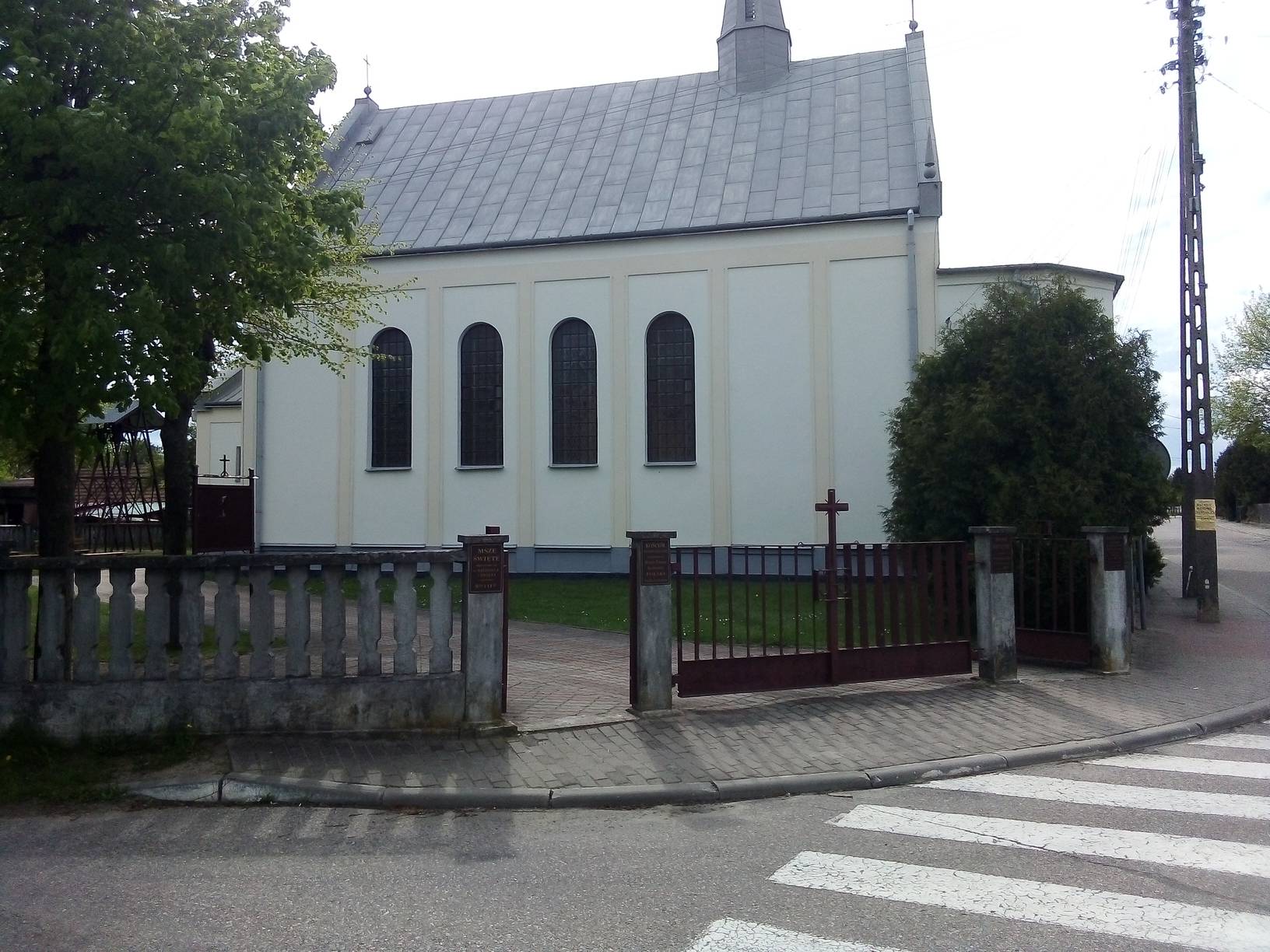 Kościół Najświętszej Maryi Panny Królowej Polski w Czeremsze. W tym miejscu Niemcy mieli mieć swoje koszary Fot. Arkadiusz Panasiuk