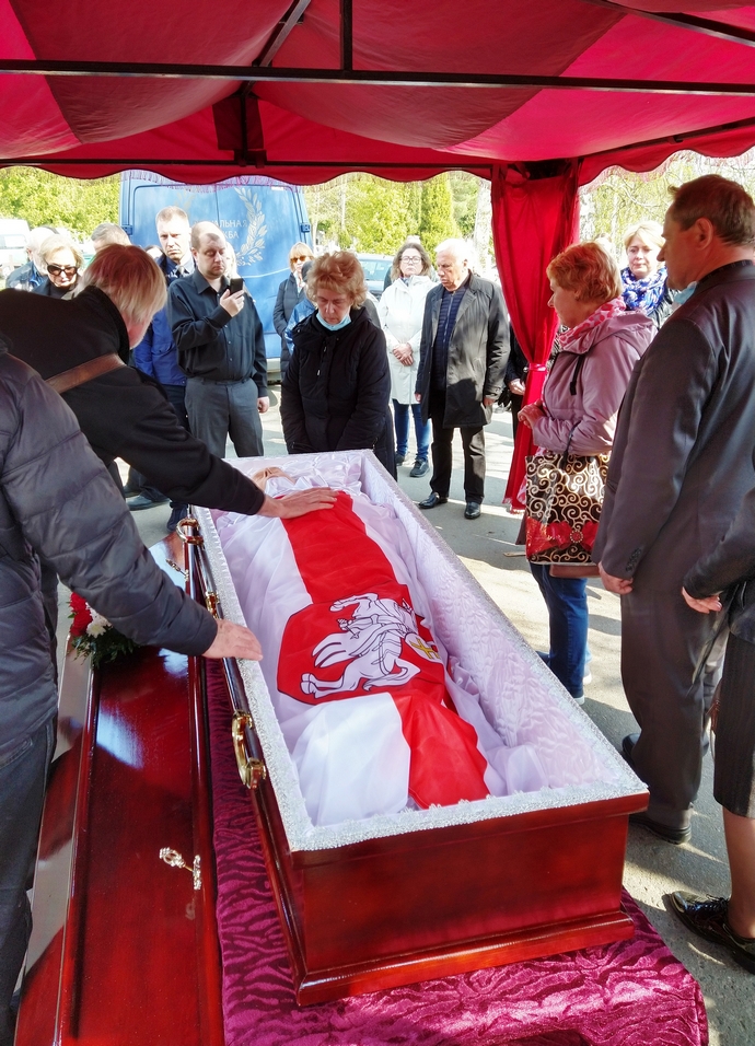 Pogrzeb Stanisłaua Szuszkiewicza Fot. Marek Ziółkowski