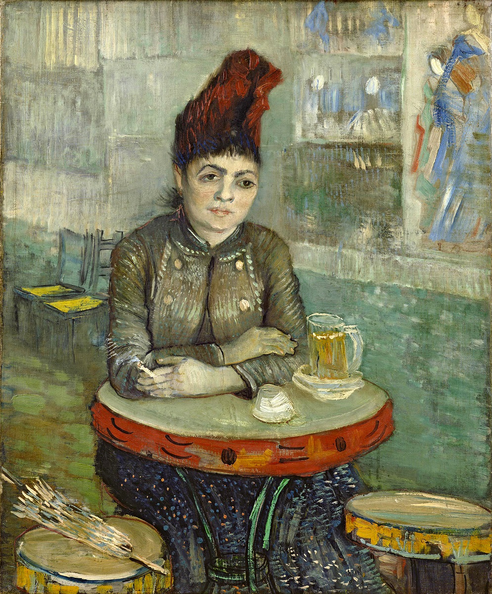 Vincent van Gogh „Agostina Segatori v kavjarni Tambourin” (1887)