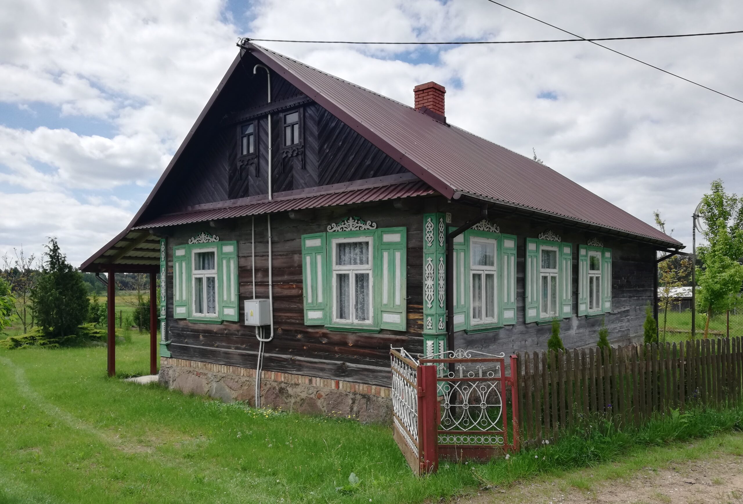 Odnowiony dom w Ciełuszkach w gminie Zabłudów bez zatracenia piękna tradycyjnej architektury Wikipedia