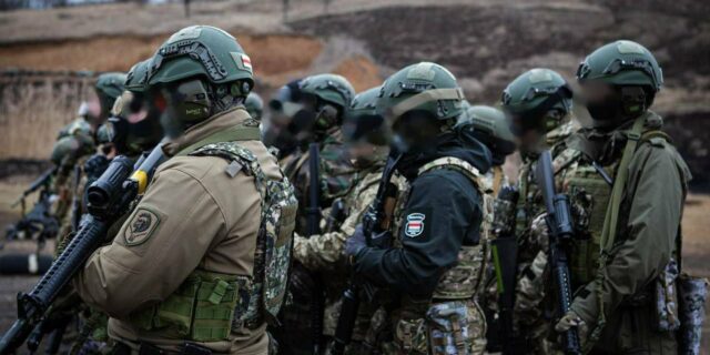 Ілюстрацыйнае фота. Атрад „Атам” з палка імя Кастуся Каліноўскага Тэлеграм-канал