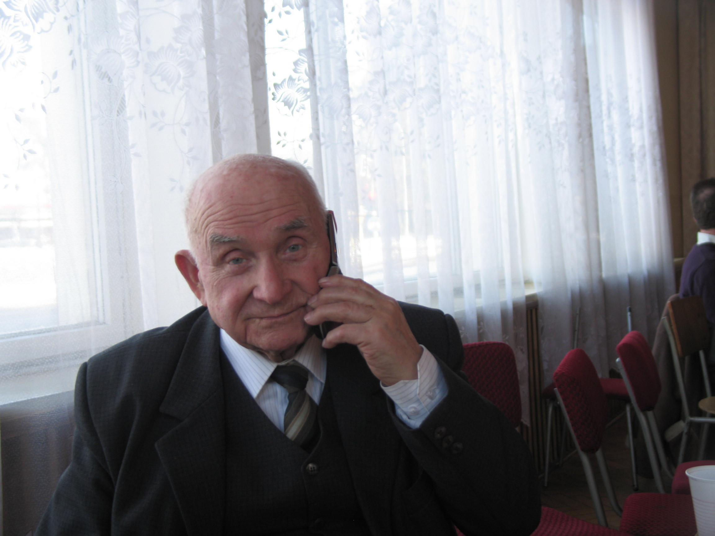 Міхась Хмялеўскі (1925-2023) Фота Юркі Хмялеўскага (з 2013 г.)