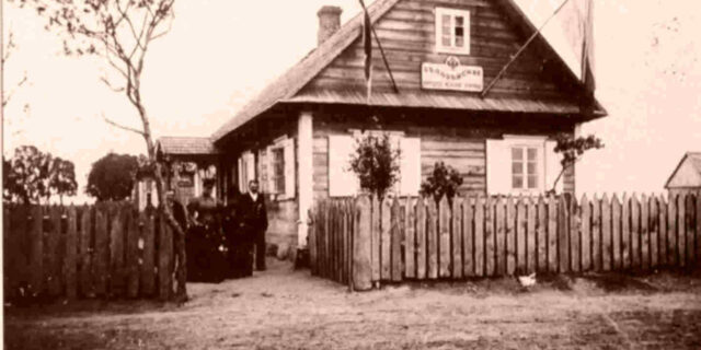 Szkoła ludowa dla dziewcząt na Stoczku. 1897 r.
