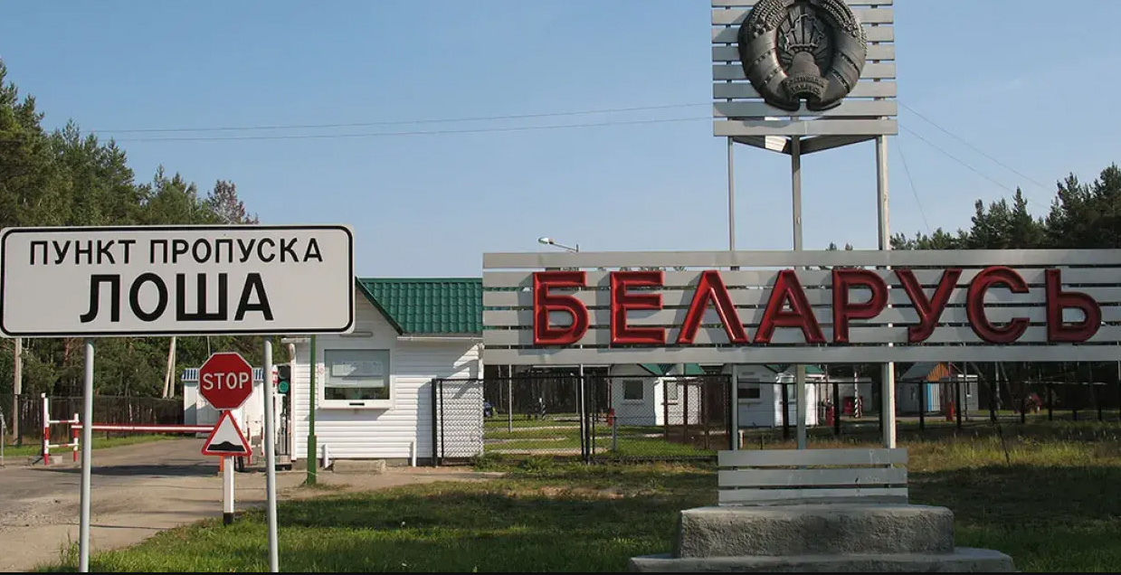 Адзін з двух зачыненых у жніўні пунктаў пропуску на беларуска-літоўскай мяжы Фота з Фейсбука