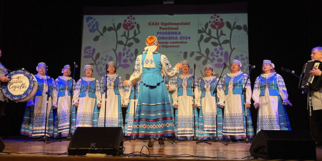 На здымку калектыў „Цаглінкі” з Гайнаўкі Фота з Фейсбука