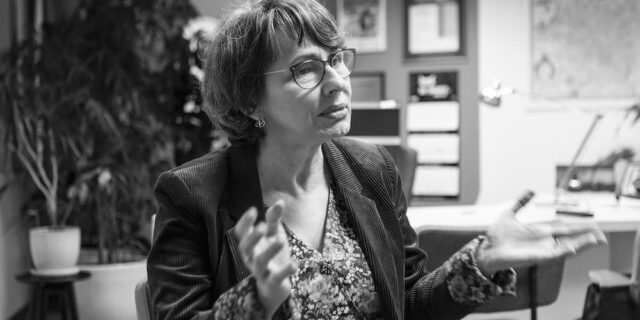 Agnieszka Romaszewska (na zdjęciu) była dyrektorem Biełsatu TV przez siedemnaście lat Фота з Фейсбука