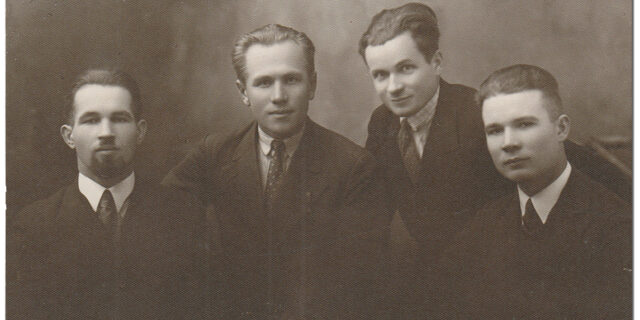 Янка Шутовіч, Міхась Машара, Пётра Сергіевіч, Язэп Найдзюк, 1930-я гады