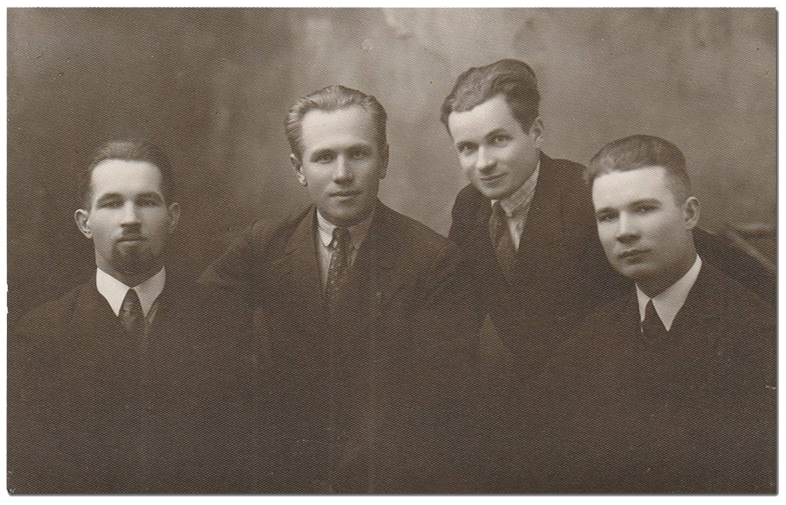 Янка Шутовіч, Міхась Машара, Пётра Сергіевіч, Язэп Найдзюк, 1930-я гады