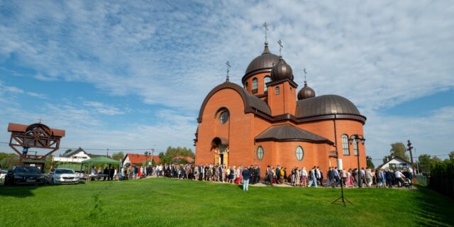 Новая царква ў Беластоку-Дайлідах Фота Аляксандра Васылюка