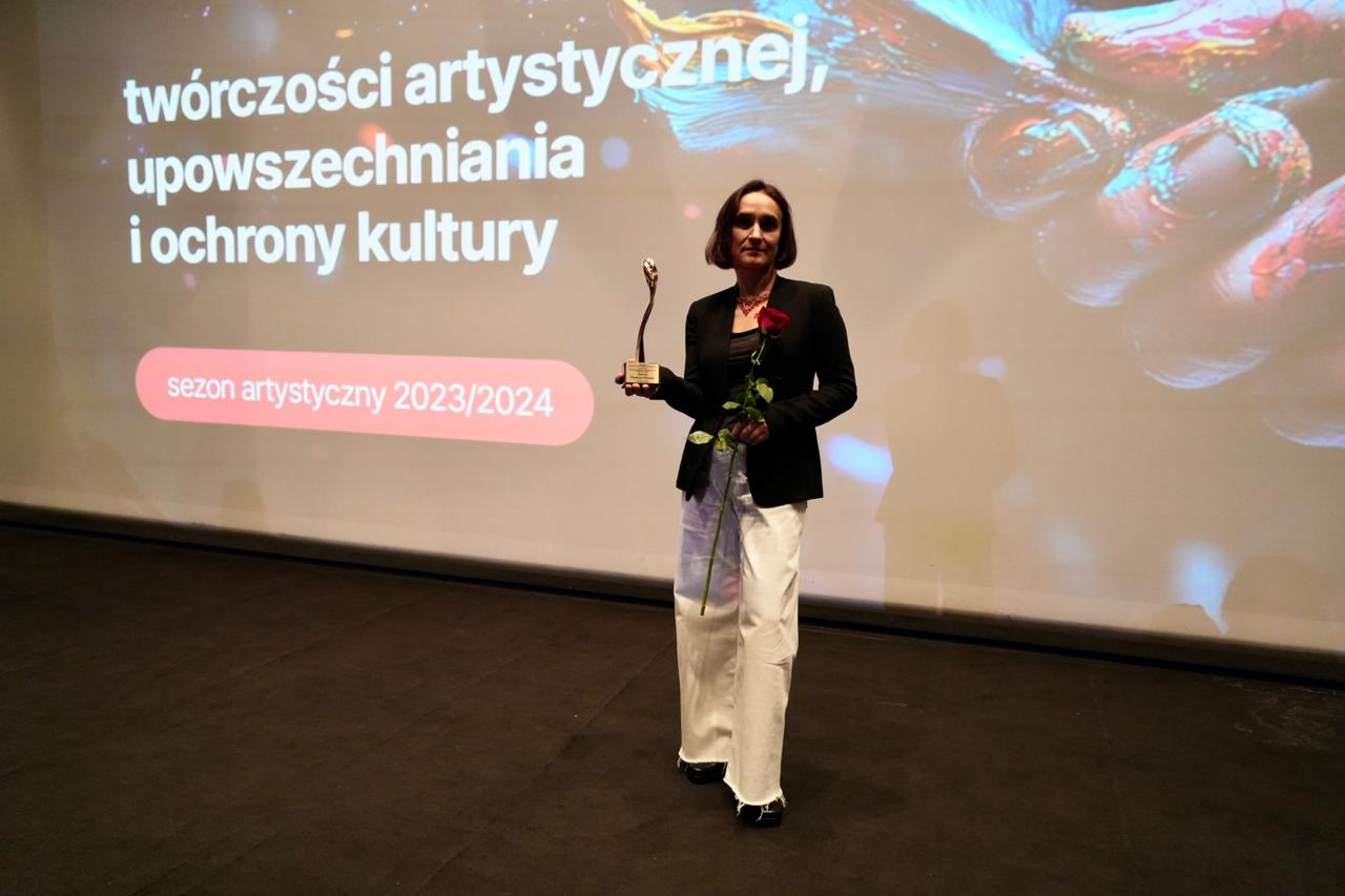 Aneta Prymaka-Oniszk została laureatką nagrody marszałka województwa podlaskiego. Віншуем! www.podlaskie.eu
