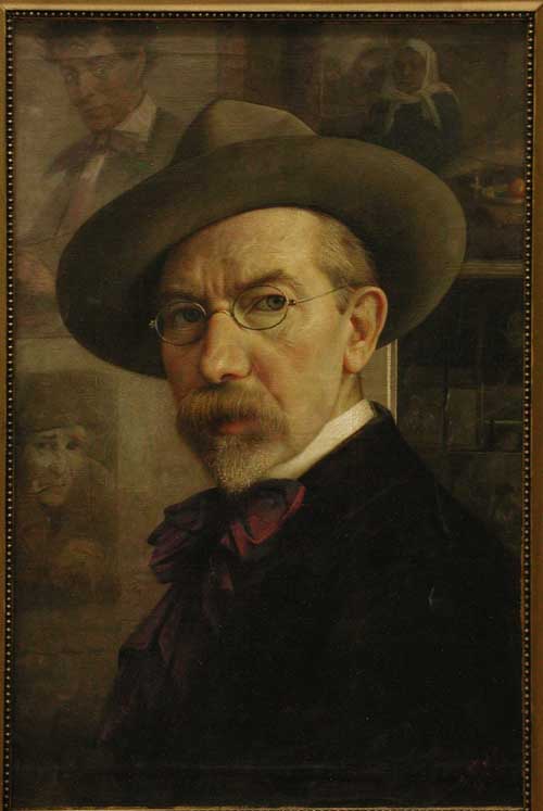 Аўтапартрэт, 1922