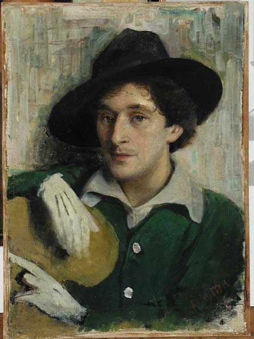 Партрэт М.Шагала, 1914