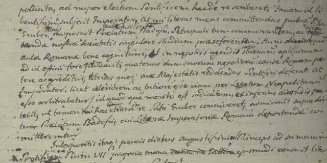 Старонка рукапісу Нікадэма Мусьніцкага з: „Jezuici na Białorusi, 1797-1820” jac.ignatianum.edu.pl