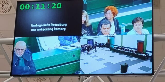 Przesłuchanie świadków z Niemiec drogą telekonferencji