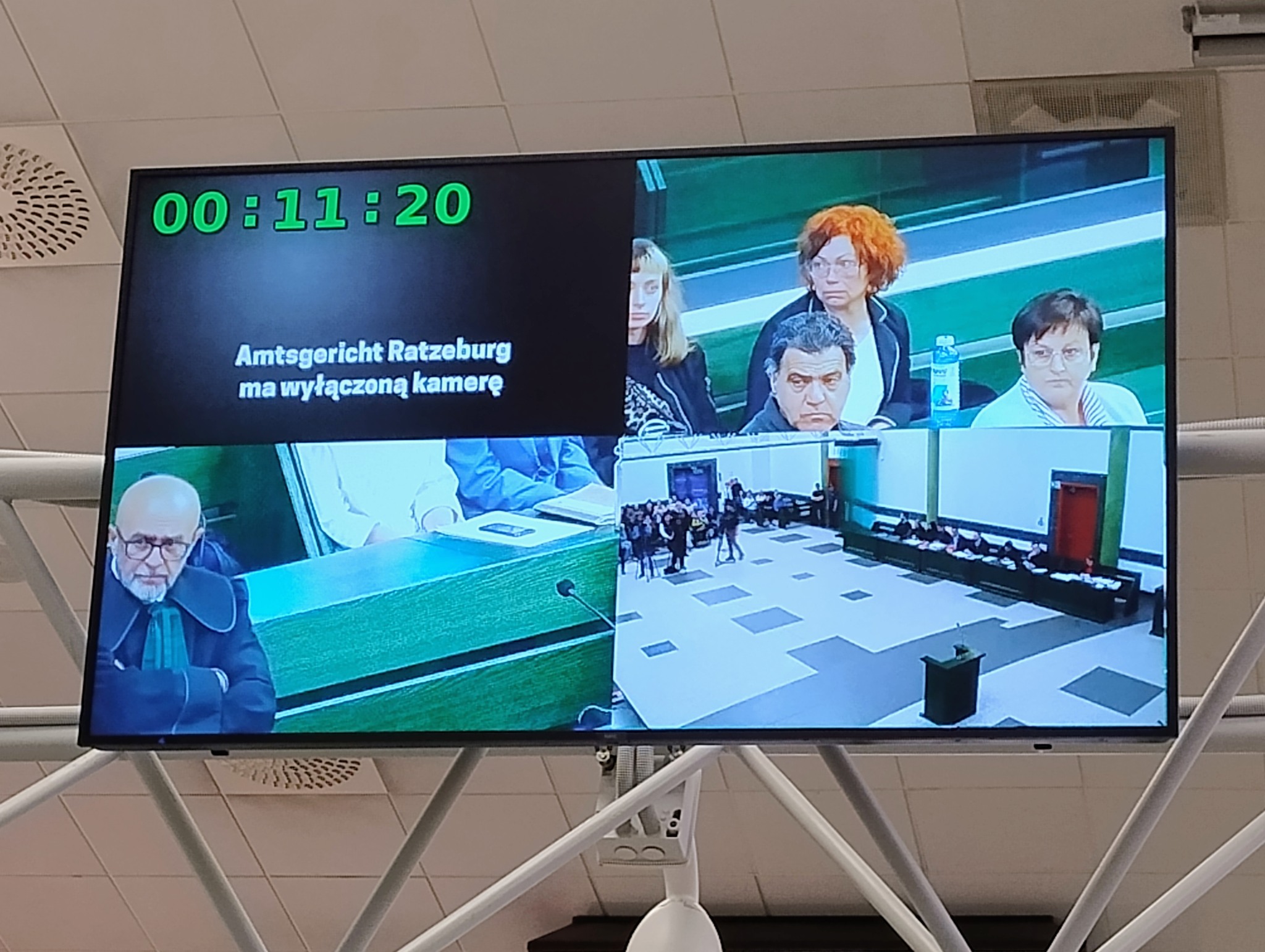 Przesłuchanie świadków z Niemiec drogą telekonferencji