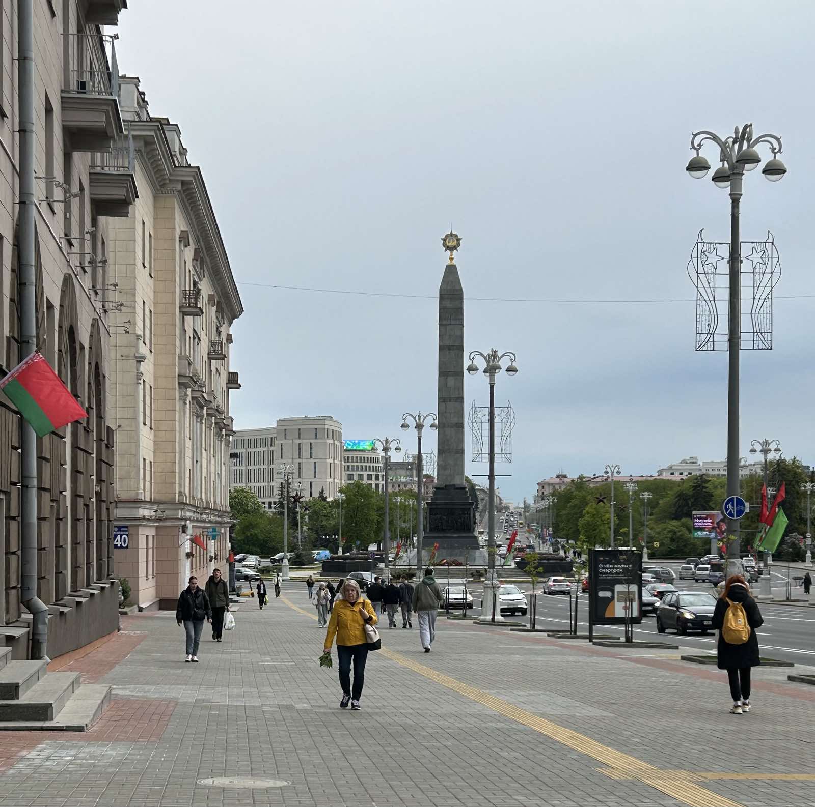 У цэнтры Мінска Фота Сяргея Александровіча