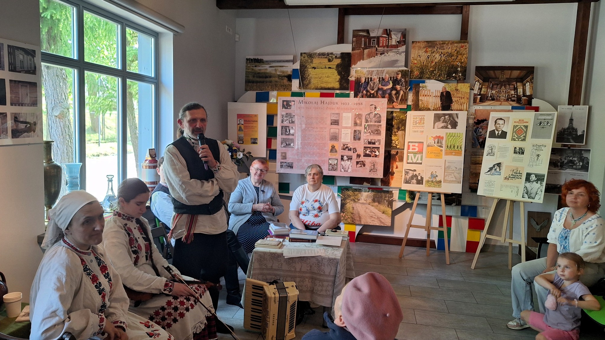 Міколу Гайдука ўспамінае Дарафей Фіёнік Фота арганізатараў