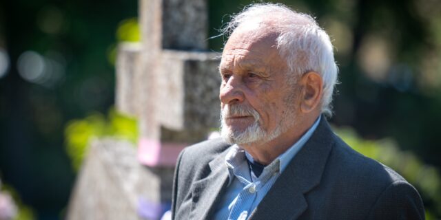 Уладзімір Наумюк, май 2025 г. Фота Аляксандра Васылюка