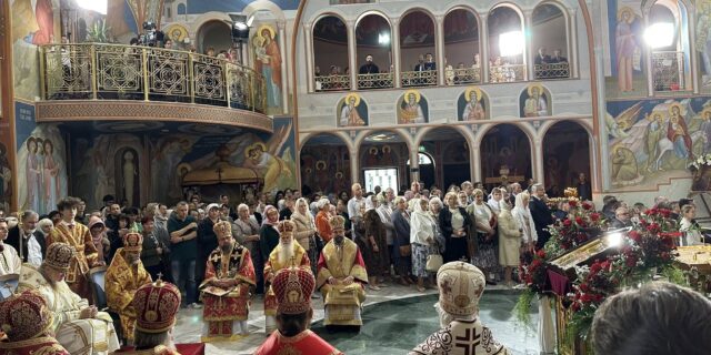 Kanonizacja Męczenników Katyńskich w cerkwi Hagia Sophia w Warszawie Marek Masalski /Facebook