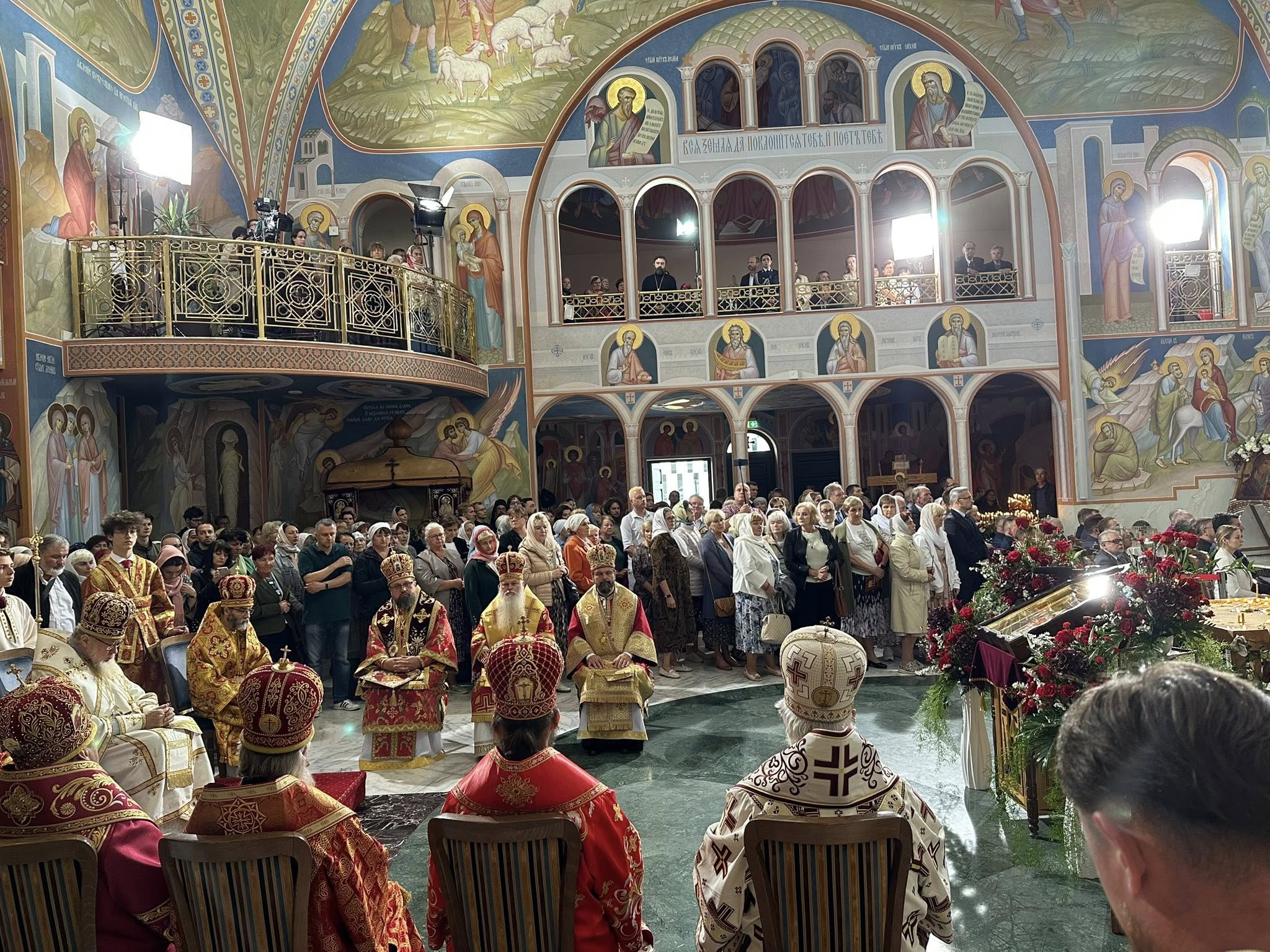 Kanonizacja Męczenników Katyńskich w cerkwi Hagia Sophia w Warszawie Marek Masalski /Facebook