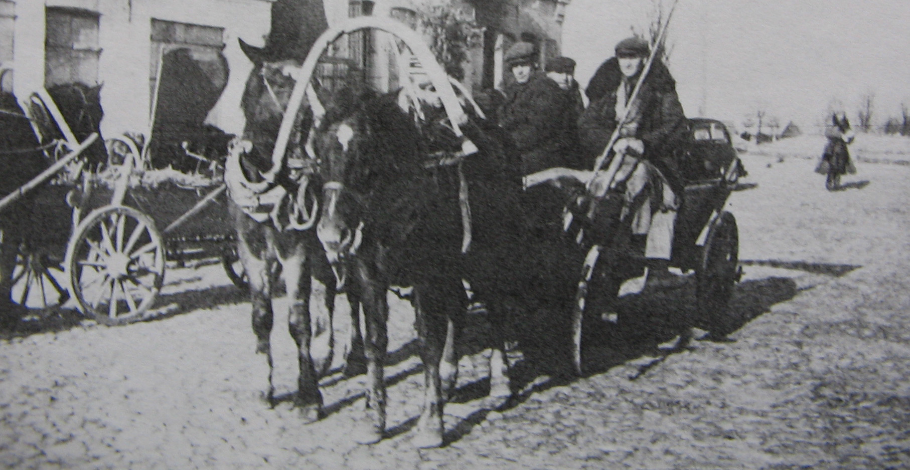 U Krynkach zrazu pośle wajny Fatagrafija z archiwa„Tutaj. W Krynkach i okolicy”