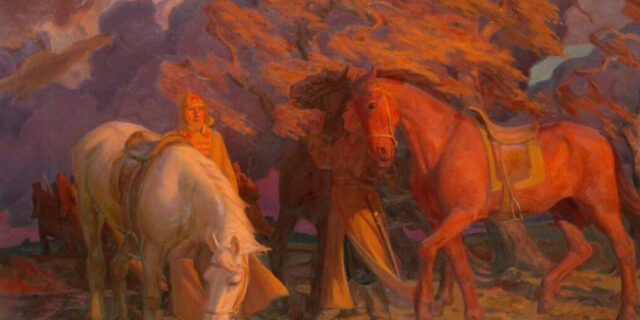 Міхась Cеўрук. Трывожная восень. 1973