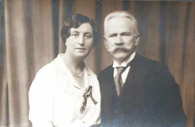 Antoni Nekanda-Trepka z żoną Julią Fot. z Wikipedii